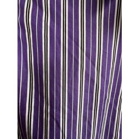 Lauren Ralph Lauren Petite Cotton Striped Button up top size PL - Picture 4 of 10